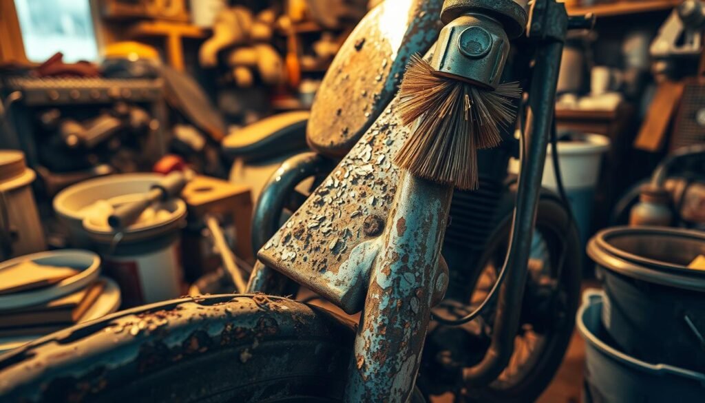 Motorcycle Wrecking 101 rust removal