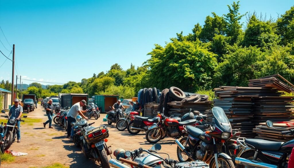 Motorcycle recyclers Tauranga