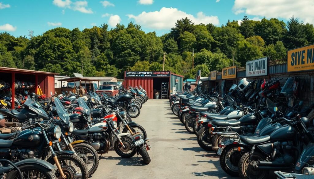 Motorcycle salvage yards Auckland