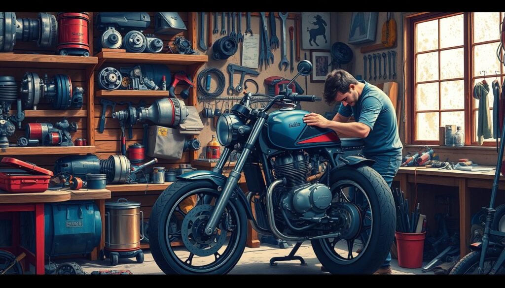 Motorcycle dismantlers expertise